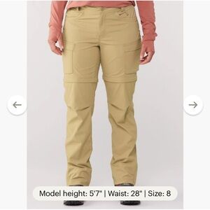 REI Co-op Women’s Sahara Convertible Pants Women’s Size 10